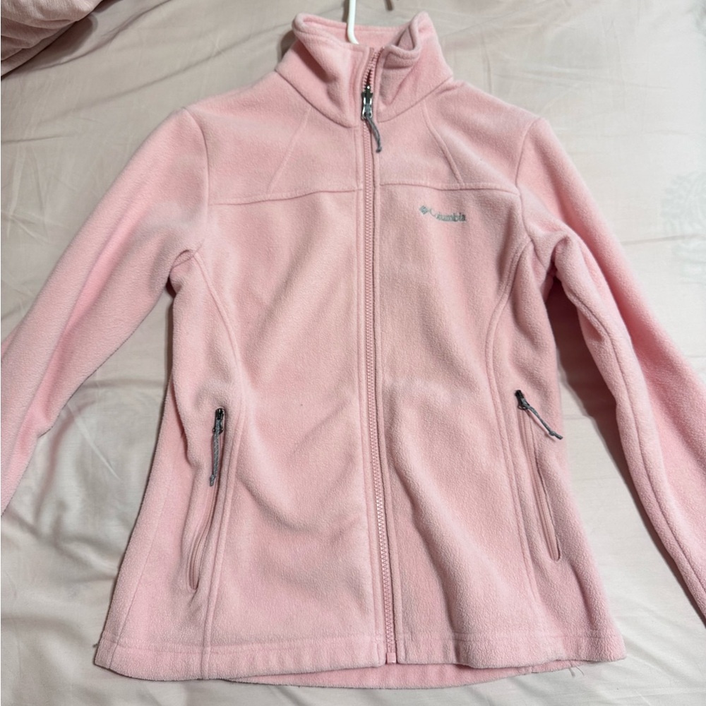 Columbia Pink Fleece Jacket